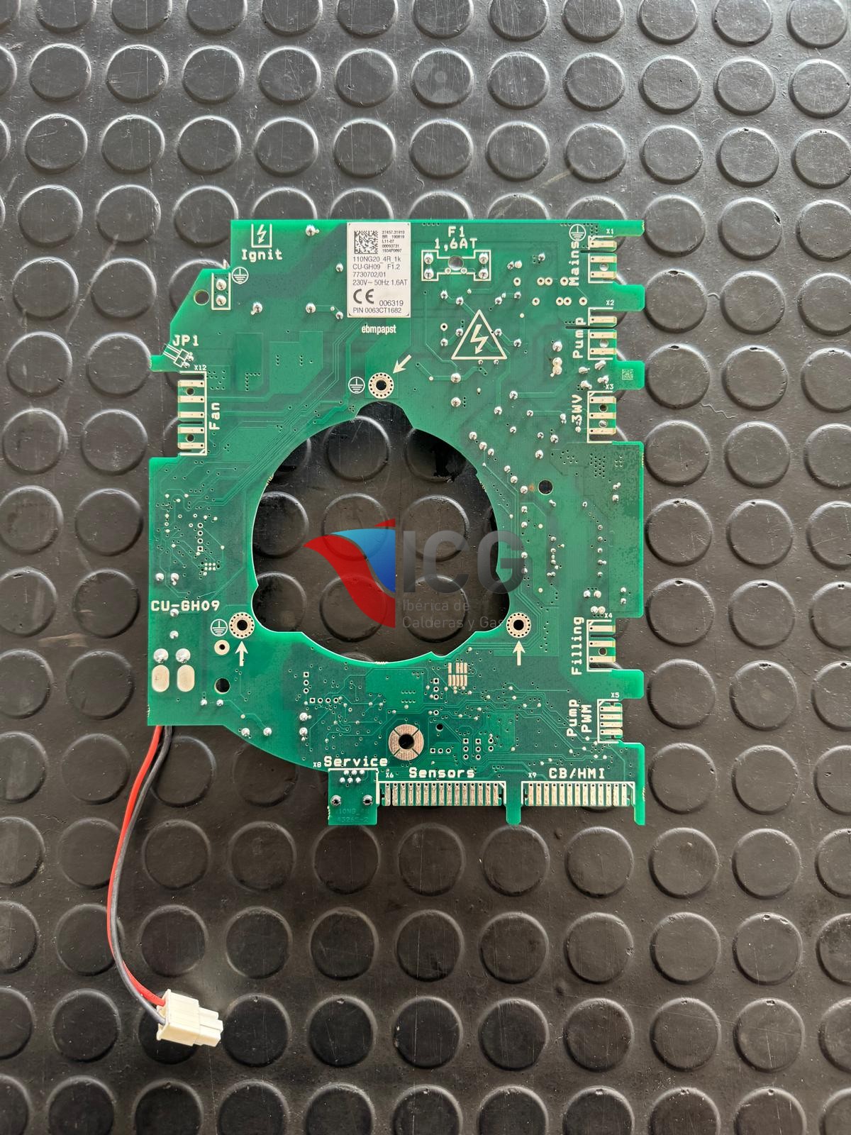 Placa electrónica DE DIETRICH EMC-S 24/28MI REF: 7694001 - Imagen 2